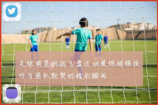 足球明星挑战飞盘运动展现超强技巧与团队默契的精彩瞬间